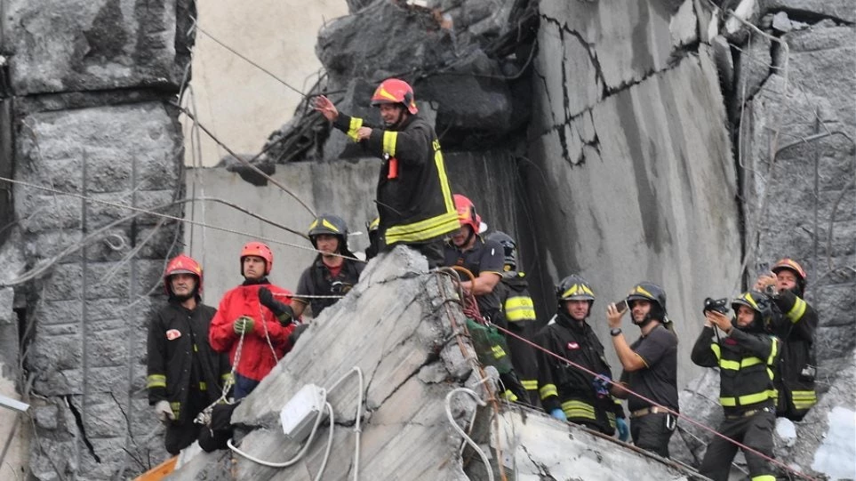 Ιταλία: Αδύνατον να προβλεφθεί η κατάρρευση της γέφυρας σύμφωνα με τους υπεύθυνους